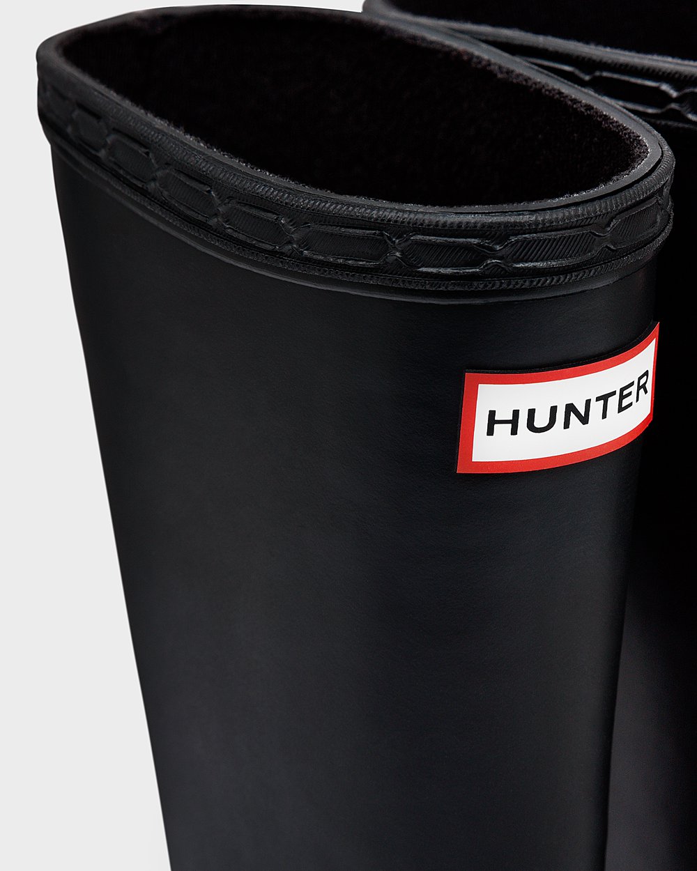 Bottes de Pluie Hunter Original First Classic Enfant Noir HKGWXIF-03